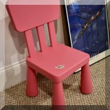 F36. Child-sized chair. 